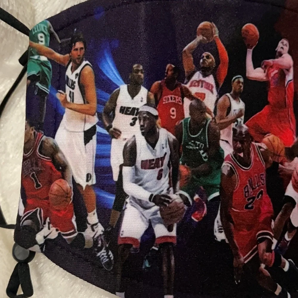 New basketball greats face mask